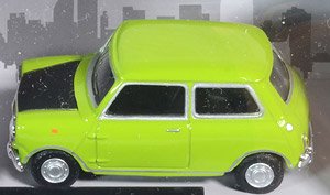Mini Cooper Green / Black Bonnet (Diecast Car)