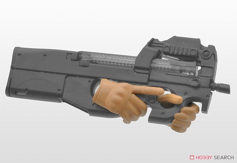 LittleArmory-OP06: figma Tactical Gloves 2 - Handgun Set (Tan) (PVC Figure) Other picture3
