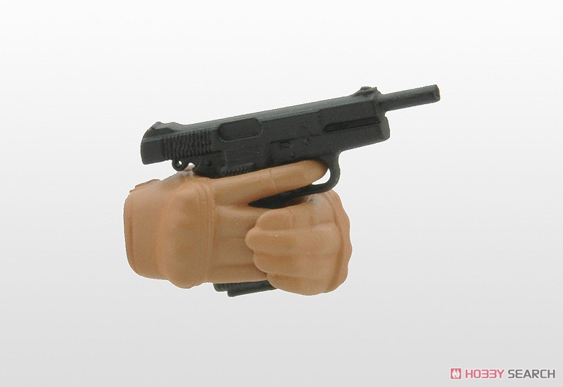 LittleArmory-OP06: figma Tactical Gloves 2 - Handgun Set (Tan) (PVC Figure) Other picture6