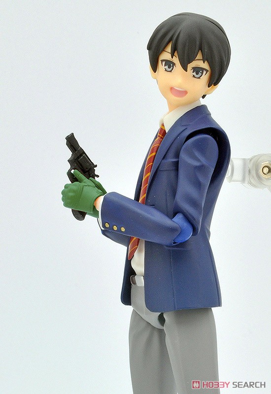 LittleArmory-OP07: figma Tactical Gloves 2 - Revolver Set (Green) (PVC Figure) Other picture10