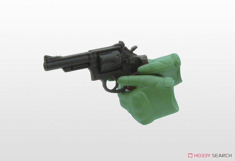LittleArmory-OP07: figma Tactical Gloves 2 - Revolver Set (Green) (PVC Figure) Other picture6