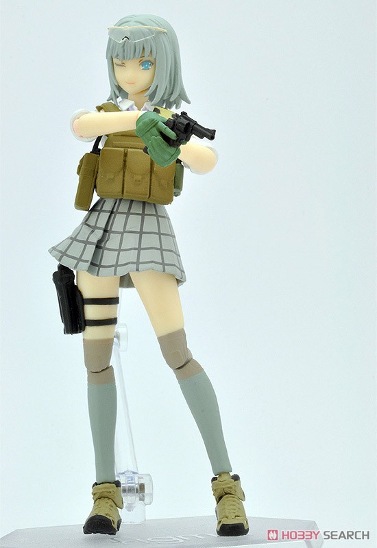 LittleArmory-OP07: figma Tactical Gloves 2 - Revolver Set (Green) (PVC Figure) Other picture7