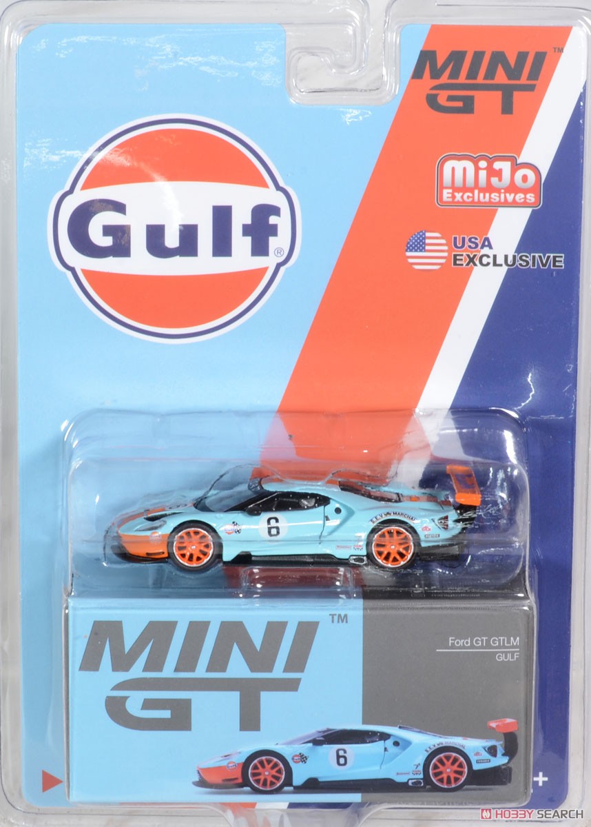 フォード GT GTLM ガルフ (左ハンドル) 北米限定 (ミニカー) パッケージ1