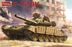 T-72AV (Full Interior) (Plastic model)