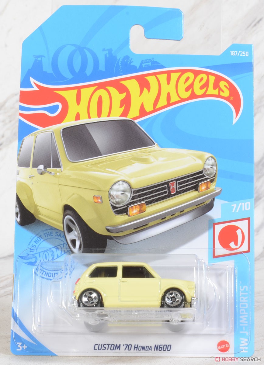 ホットウィール ベーシックカー カスタム `70 ホンダ N600 (玩具) パッケージ2