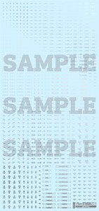 GND-02 Caution Decal Foil Silver (1 Sheet) (Material)