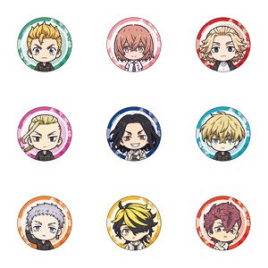 TV Animation [Tokyo Revengers] Can Badge Deformed Ver. (Single Item) (Anime Toy)