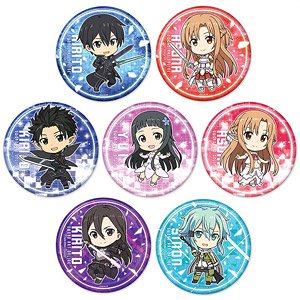 Sword Art Online: Alicization Trading Can Badge Vol.1 (Set of 7) (Anime Toy)