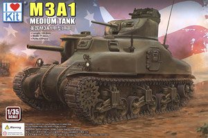 M3A1 Medium Tank (Plastic model)