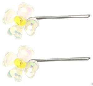 Doll Hairpin -Flower (Skeleton Flower)- (Clear White) (Fashion Doll)