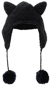 PNS Snotty Cat Nekomimi Knit Hatt II (Black) (Fashion Doll)