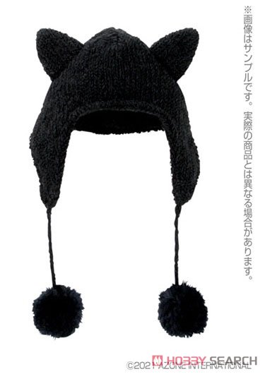 PNS Snotty Cat Nekomimi Knit Hatt II (Black) (Fashion Doll) Item picture1