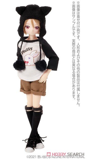 PNS Snotty Cat Nekomimi Knit Hatt II (Black) (Fashion Doll) Other picture1