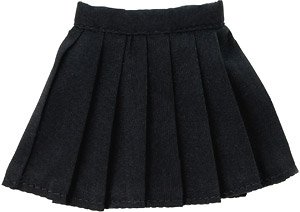 PNS Snotty Cat Pleated Skirt (Black) (Fashion Doll)