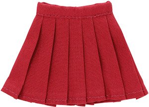 PNS Snotty Cat Pleated Skirt (Red) (Fashion Doll)