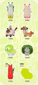 DODOWO おやさい妖精シリーズ 第1弾 (6個セット) (完成品)