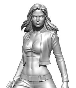 Terra in Leather Jacket (Plastic model)