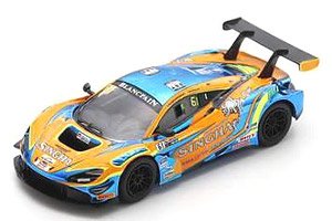 McLaren 720S GT3 No.61 ABSSA Motorsport Blancpain GT World Challenge Asia 2019 P.Bhirombhakdi K.Sawa (Diecast Car)