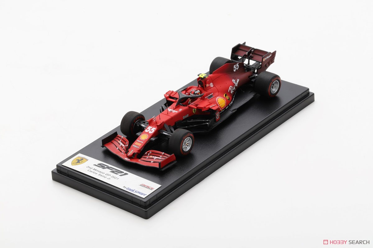 Scuderia Ferrari SF21 No.55 Scuderia Ferrari 2nd Monaco GP 2021 Carlos Sainz Jr. (ミニカー) 商品画像1
