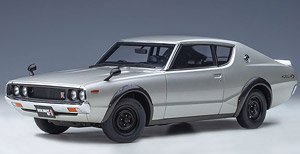 日産 スカイライン 2000 GT-R (KPGC110) (シルバー) (ミニカー)