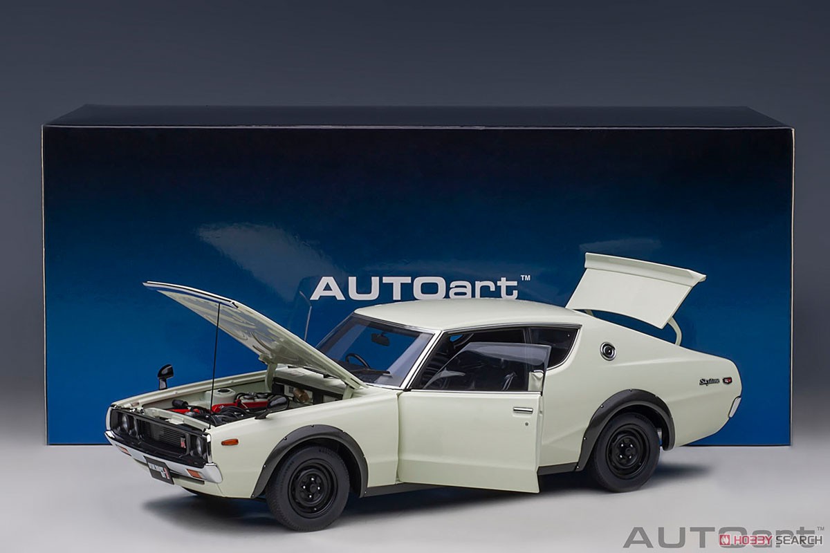 日産 スカイライン 2000 GT-R (KPGC110) (ホワイト) (ミニカー) 商品画像16