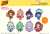 Shaman King Ponipo Trading Rubber Strap (Set of 8) (Anime Toy) Other picture1
