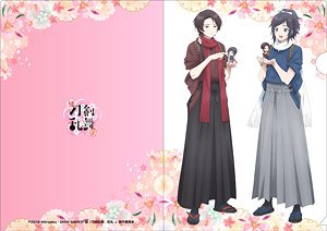 Zoku Touken Ranbu: Hanamaru Kashu Kiyomitsu & Yamatonokami Yasusada & Nendoroid Co-de Especially Illustrated Clear File (Anime Toy)