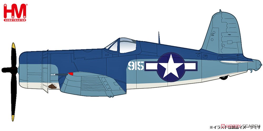 F4U-1A Corsair 915, VMF-214 `Black Sheep`, Jan 3rd, 1944 `Major Greg Boyington`s last mission` (Pre-built Aircraft) Other picture1