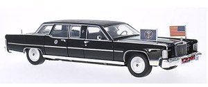 リンカーン コンチネンタル 1972 R・レーガン ブラック (ミニカー)