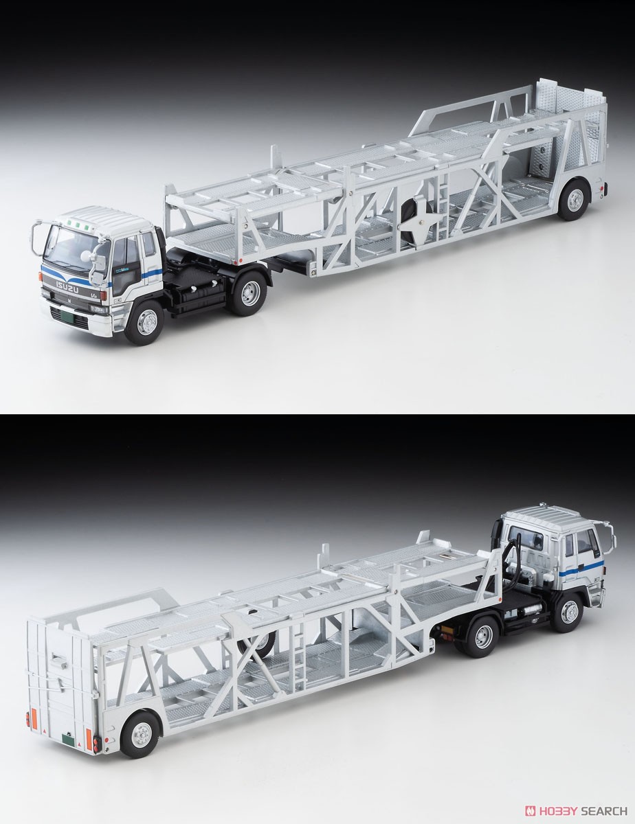 TLV-N225b Isuzu 810EX Car Transporter (Silver) (Diecast Car) Item picture1