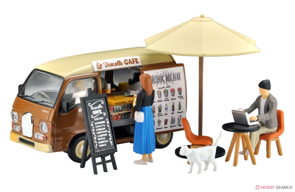 Diorama Collection64 #CarSnap07a Cafe (Diecast Car) Item picture1