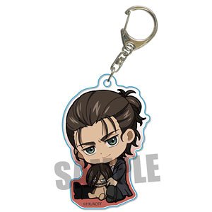 Gyugyutto Acrylic Key Ring Attack on Titan Eren Yeager (Anime Toy)