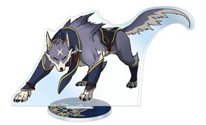 Monster Hunter Rise Character Acrylic Stand Palamute (Anime Toy)