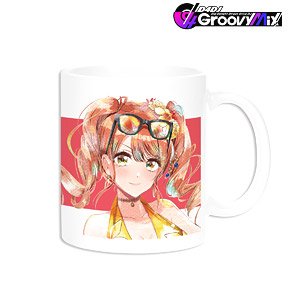 D4DJ Groovy Mix Rika Seto Ani-Art Aqua Label Mug Cup (Anime Toy)