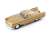 Oldsmobile Cutless Concept 1954 Metallic Gold (Diecast Car) Item picture1