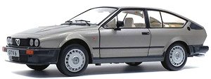 アルファロメオ GTV6 (シルバー) (ミニカー)