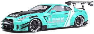 日産 GT-R (R35) LB★WORKS 2020 (ブルー) (ミニカー)