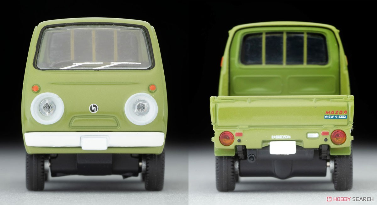 TLV-198a Mazda Porter Cab Drop Side Gate Body (Green) w/Figure (Diecast Car) Item picture5