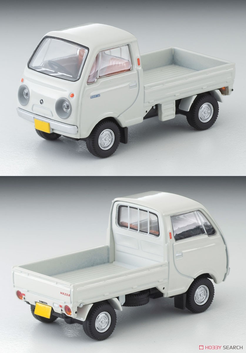 TLV-198b Mazda Porter Cab Drop Side Gate Body (White) w/Figure (Diecast Car) Item picture3