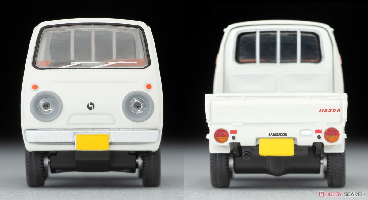 TLV-198b Mazda Porter Cab Drop Side Gate Body (White) w/Figure (Diecast Car) Item picture5