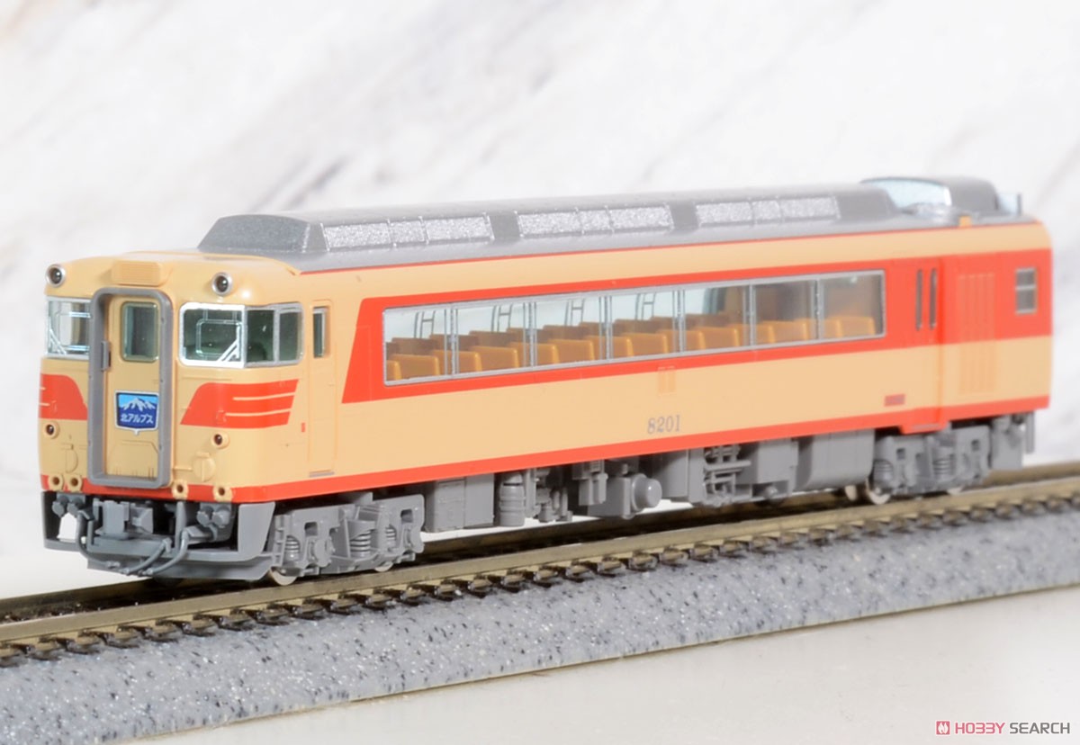 名鉄 キハ8200系 (北アルプス) セット (5両セット) (鉄道模型) 商品画像3