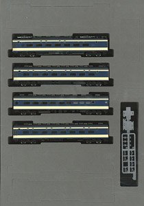 J.N.R. Limited Express Series 583 Additional Set A (Add-On 4-Car Set) (Model Train)