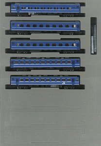 J.R. Coache Series 12-3000, Series 14 Type 15 `Daisen` `Chikuma` Set (5-Car Set) (Model Train)