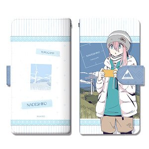 [Yurucamp] Book Style Smartphone Case Ver.3 M Size Design 01 (Nadeshiko Kagamihara) (Anime Toy)