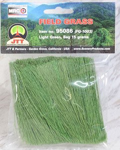 95086 Field Grass Light Green N/HO/O Scale (9cm) (15g) (Model Train)