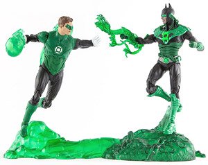 DC Comics - DC Multiverse: 7 Inch Action Figure - Green Lantern (Hal Jordan) vs Dawn Breaker [Comic / Dark Nights: Metal] (Completed)