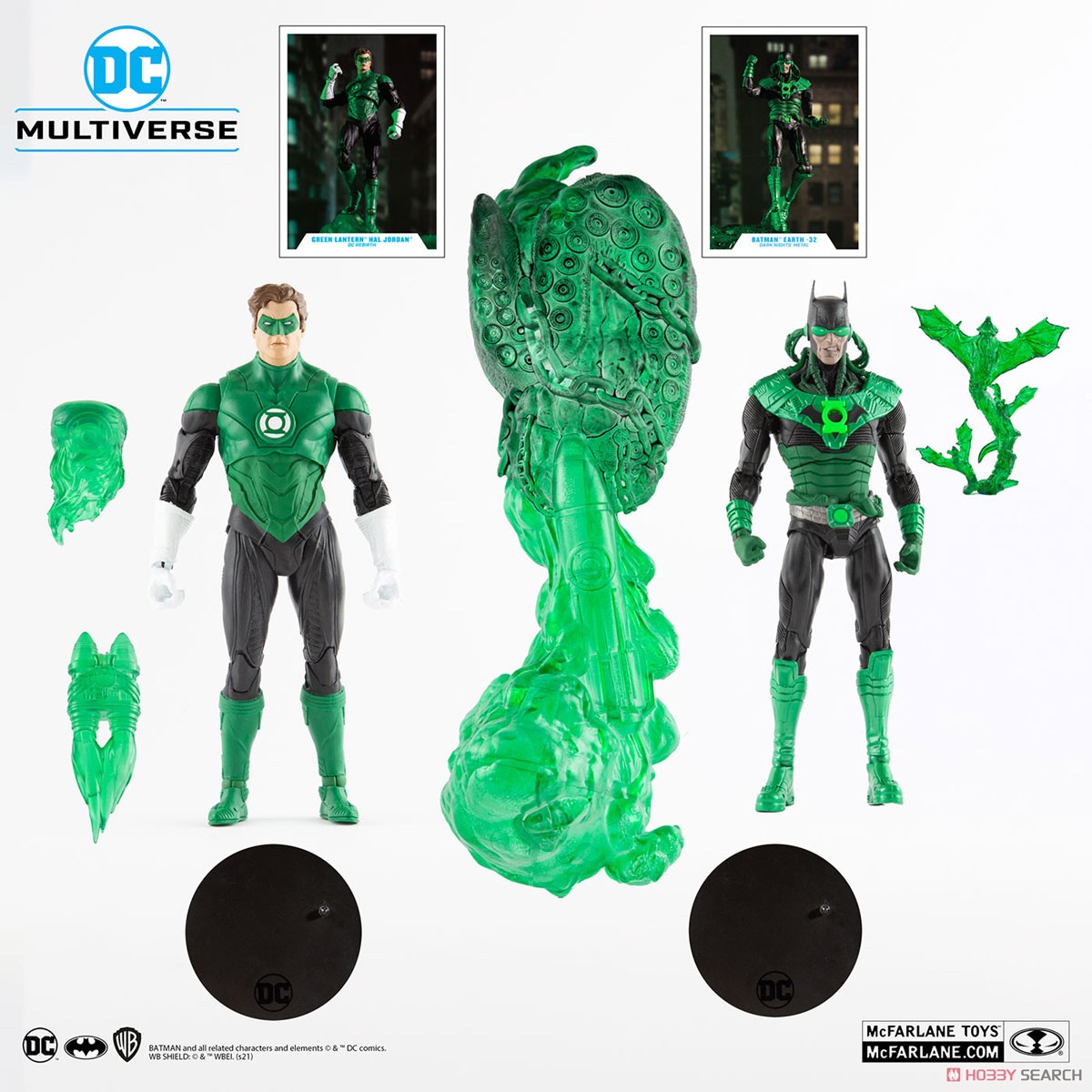 DC Comics - DC Multiverse: 7 Inch Action Figure - Green Lantern (Hal Jordan) vs Dawn Breaker [Comic / Dark Nights: Metal] (Completed) Item picture7
