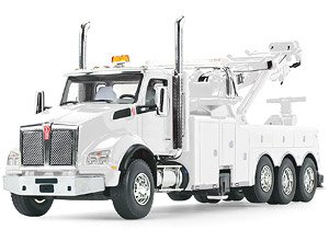 ケンワース T880 センチュリーモデル 1060 レッカー付き (ホワイト) (ミニカー)