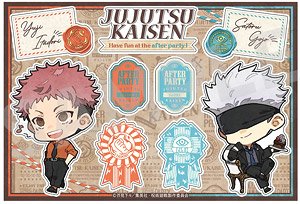 Jujutsu Kaisen Sticker Itadori & Gojo After Party Ver. (Anime Toy)