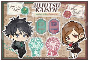 Jujutsu Kaisen Sticker Fushiguro & Kugisaki After Party Ver. (Anime Toy)